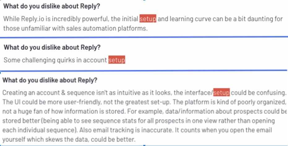G2 review of Reply.io